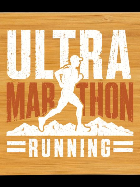 Ultra Marathon Running Runner Graphic