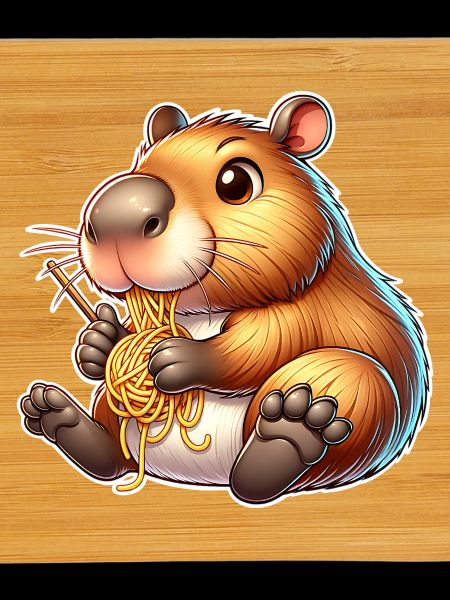 Pâtes à capybara