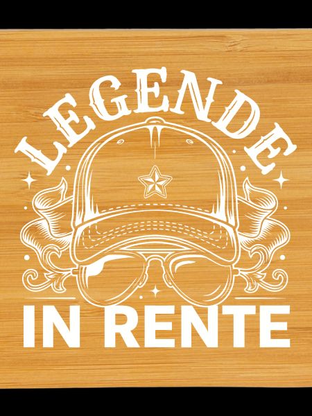 Legende Im Ruhestand Cap-Design