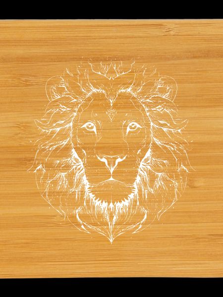Lion Crest Monochrome