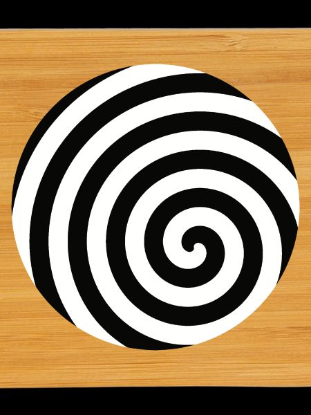 Black and White Spiral
