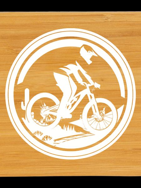 Mountainbike Radfahrer