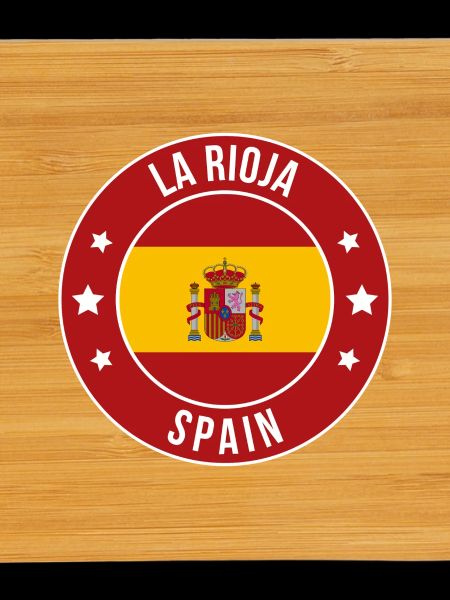 La Rioja Spain Emblem Round