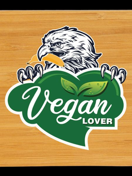 Vegan Lover Eagle Graphic