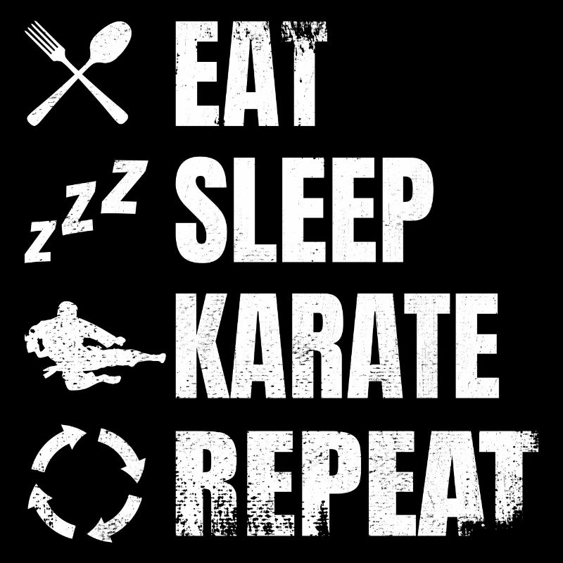 Eat Sleep Karate Repeat