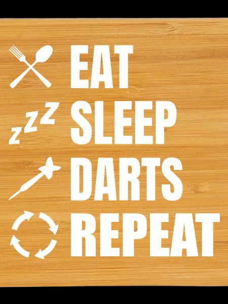 Eating, sleeping, repeating darts