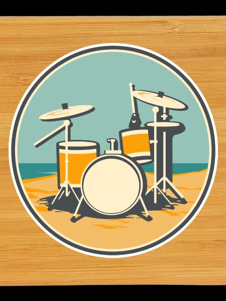 Drum Set Illustration