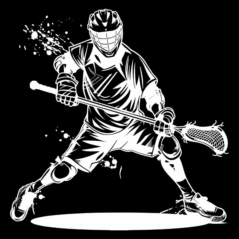 Lacrosse player