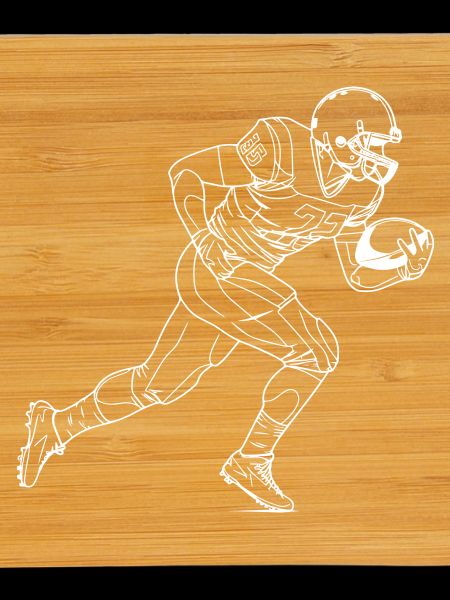 Football Player Drawing