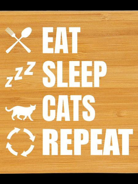 Eat Sleep Cats Repeat