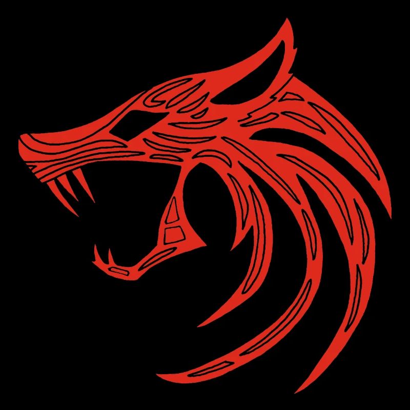 Roter Dämonischer Wolf