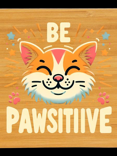 Être patte chat mignon