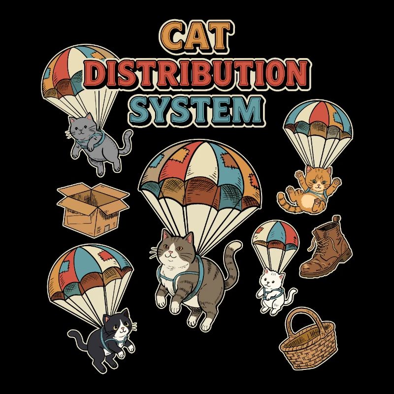 Système de distribution des chats