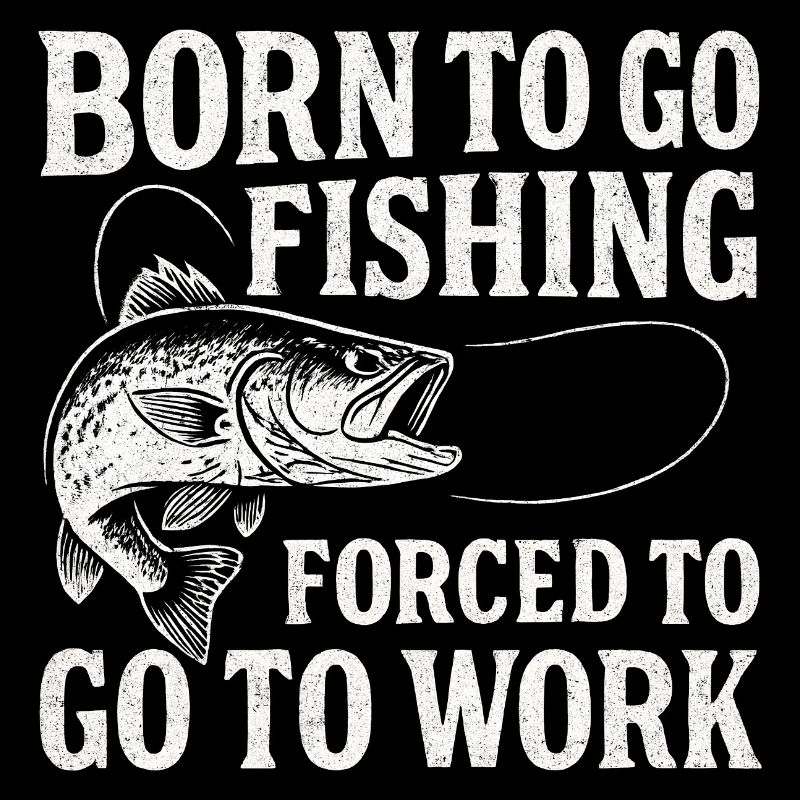 Né pour aller pêcher, forcé de travailler Pêcheur
