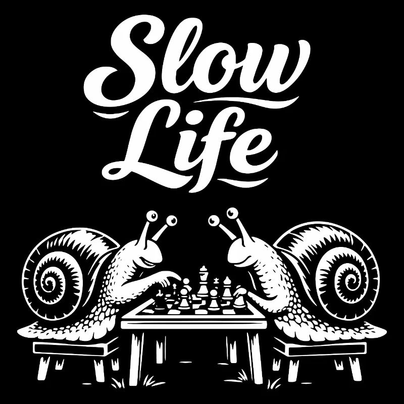 Slow Life Snails Chess Duel