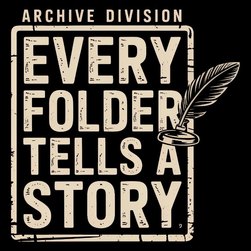 Jeder Ordner erzählt eine Geschichte