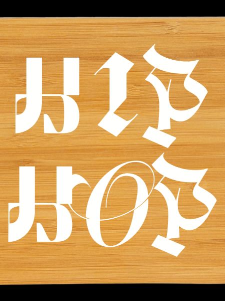 Hip Hop simple bold logo