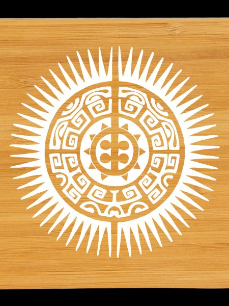 White Mandala Sun