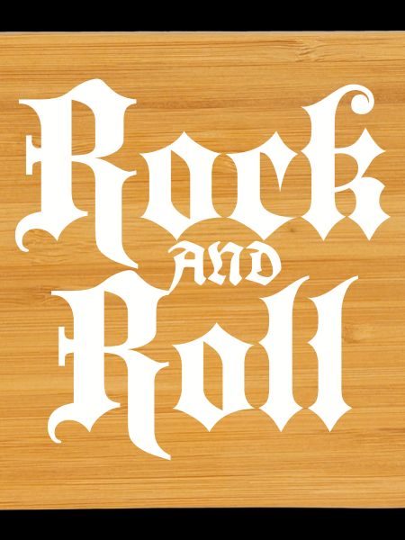 gothic rock and roll tattoo