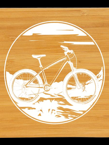 Mountain Biking Drawing
