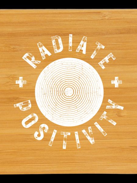Exuding positivity modern distressed style