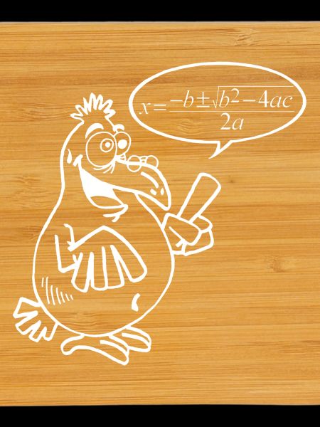 White Smart Bird