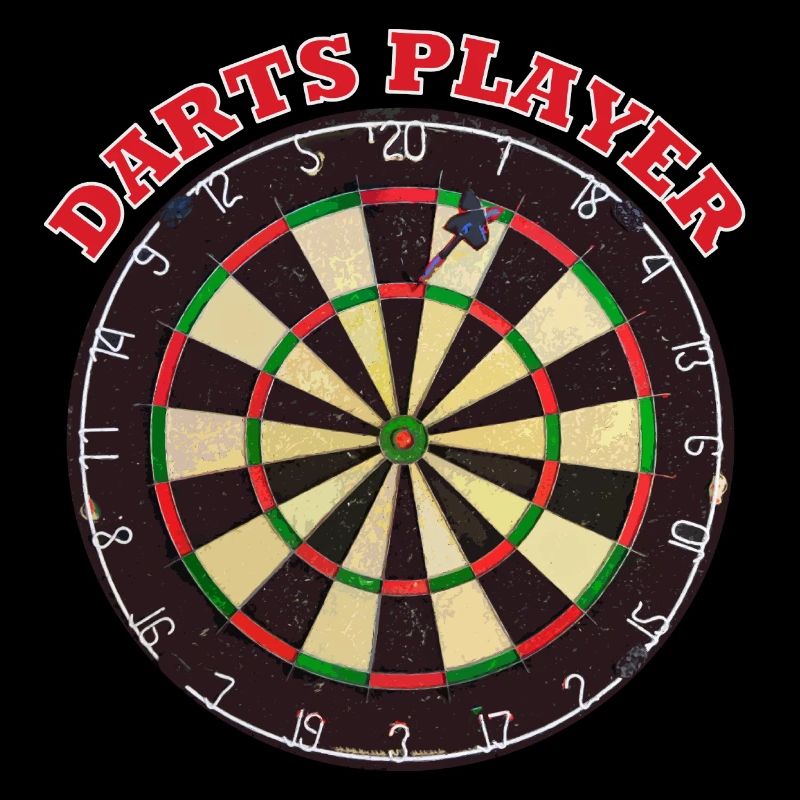 Darts Player Design with Dartboard