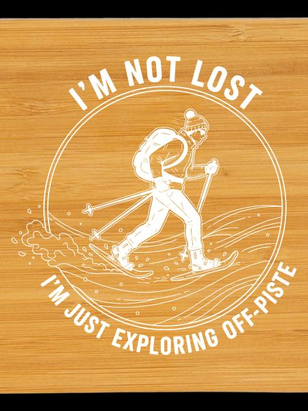 Not lost, only off-piste