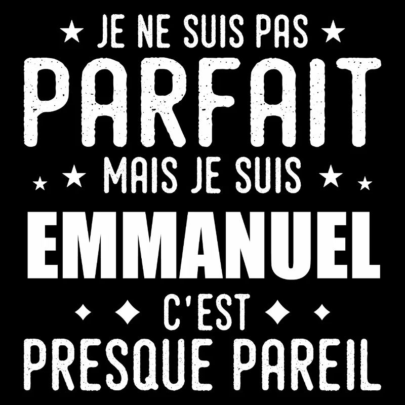 Emmanuel : authentique, imparfait, top, perfection