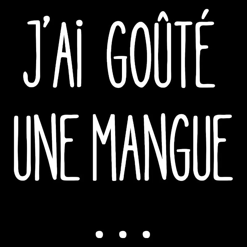 Ich habe eine Mango probiert