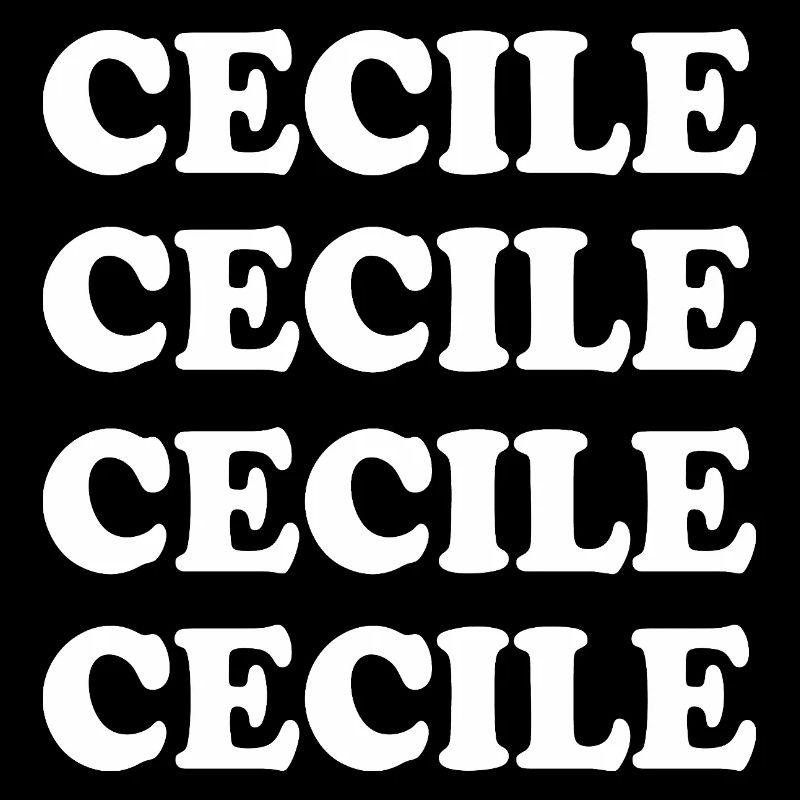 Cecile as a given name