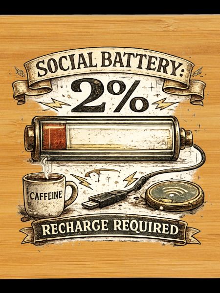 Social Battery 2%