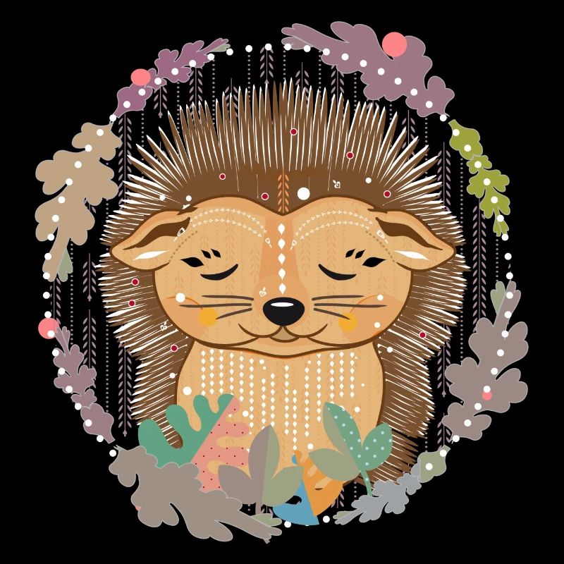 Igel im Winterschlaf