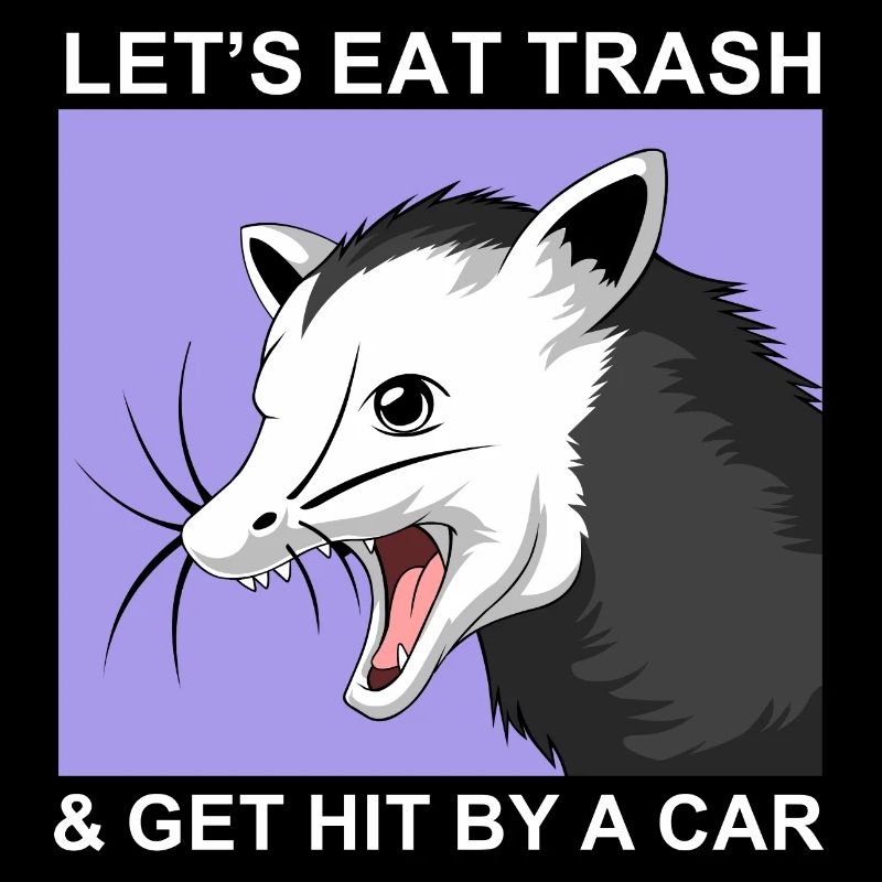 Let's Eat Trash and Get Hit By A Car