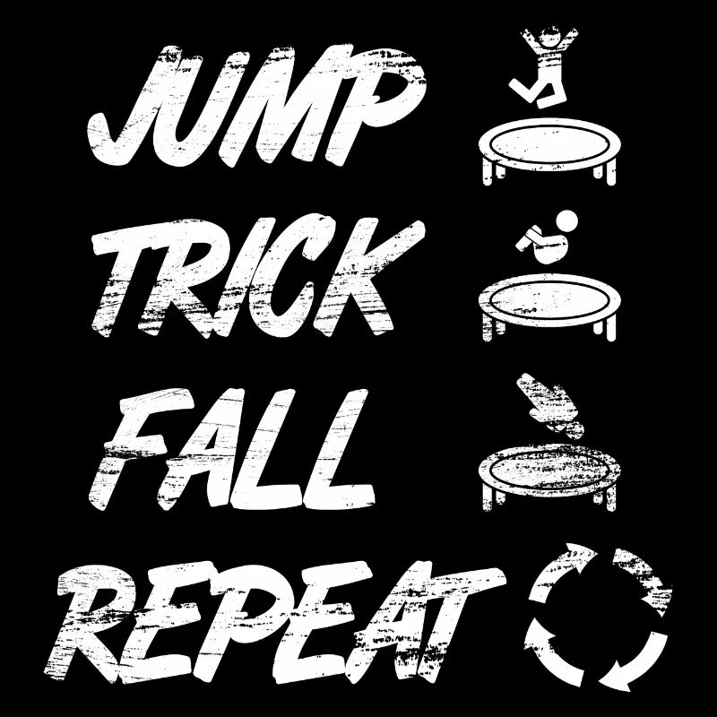 Trampolin slogan