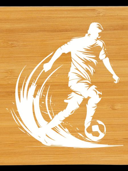 Soccer Player Graphic