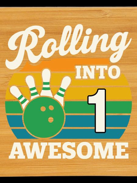 Bowling Into 1st Birthday