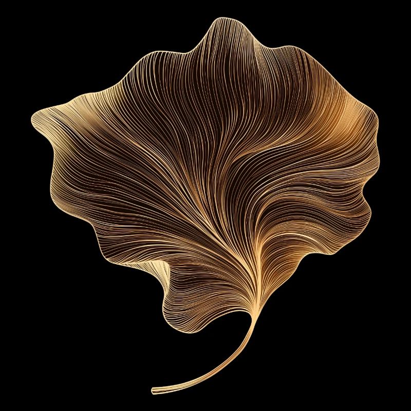 Elegantes Blatt