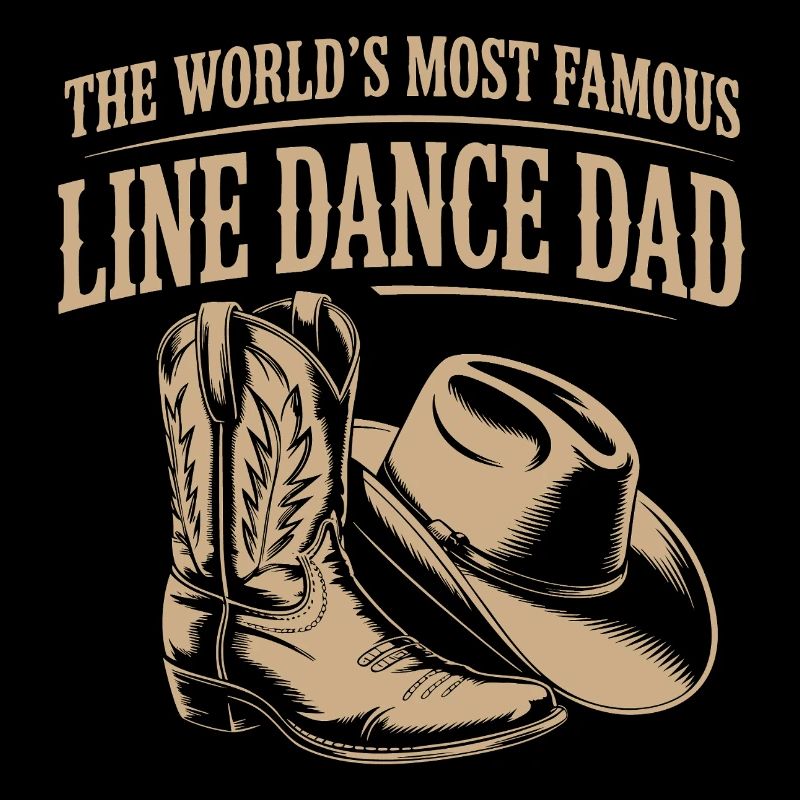 Line Dance Dad Cowboy Boots