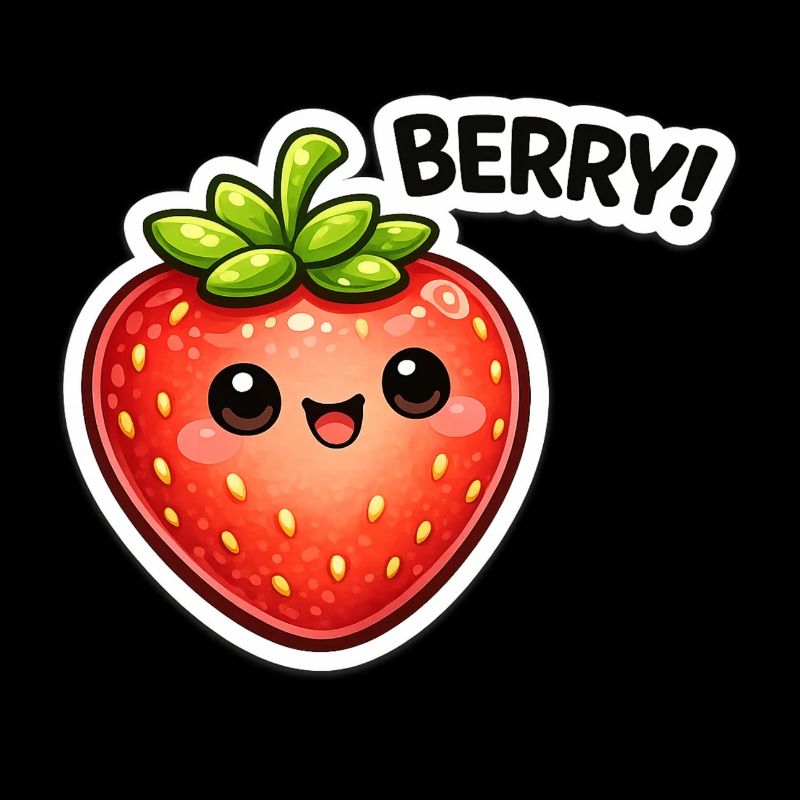 Autocollants Berry Style Kawaii