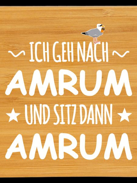 Amrum with schnapps seagull