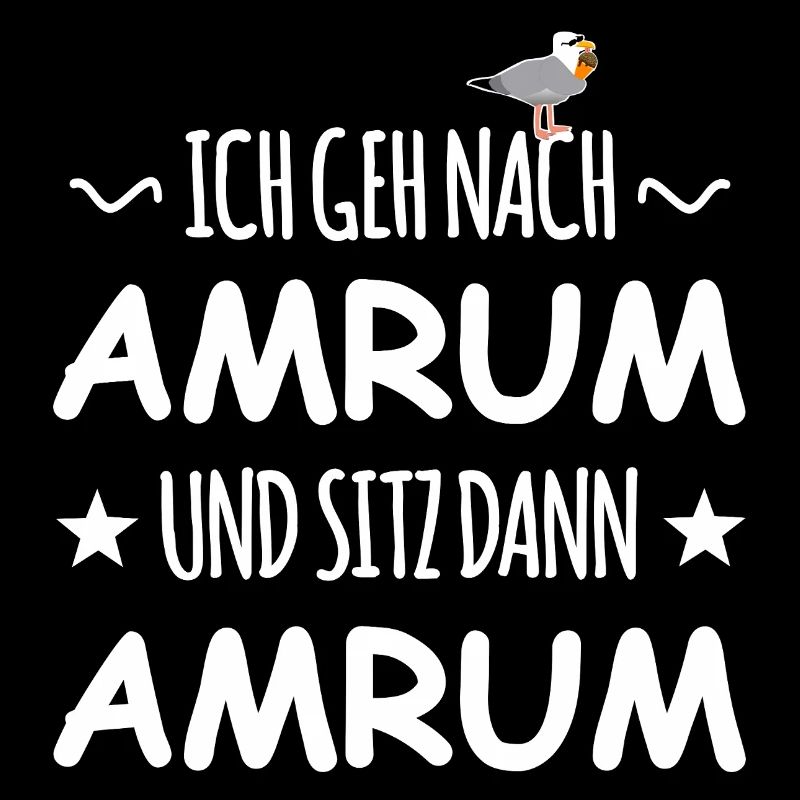 Amrum with schnapps seagull