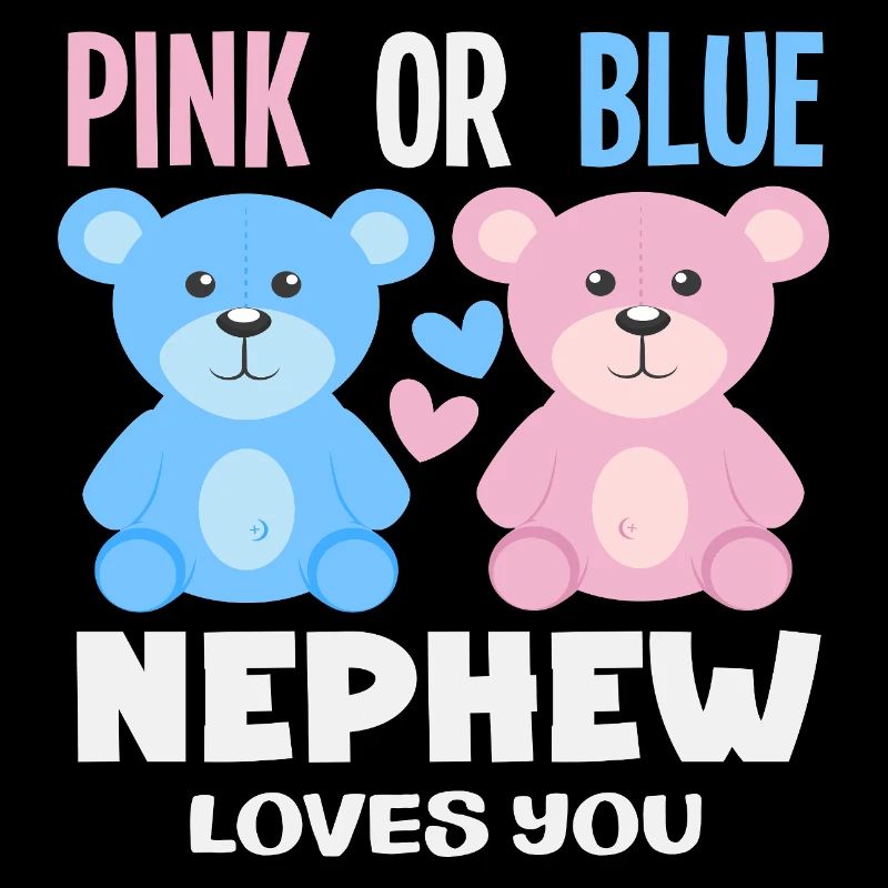 Pink Oder Blau Neffe Liebt Dich