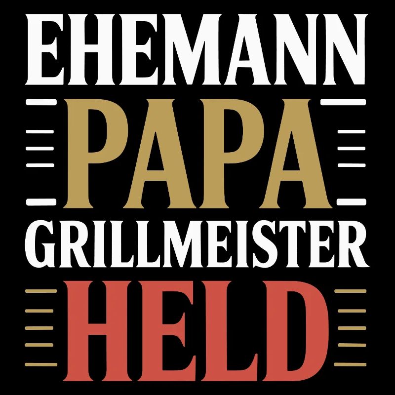 BBQ Dad Father Grill Master Hero Humor
