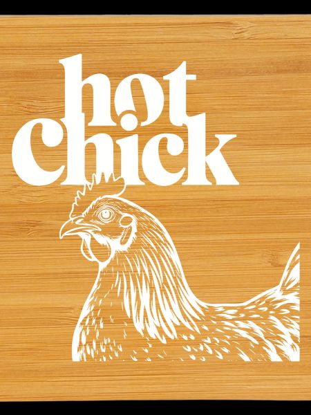 Hot Chick Rétro Print