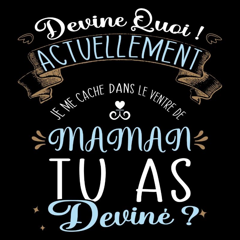 Devine quoi ! Je me cache dans le ventre de Maman