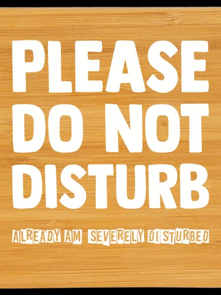 Please do not disturb
