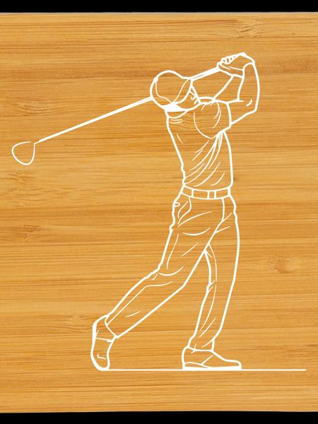 Golfer Sketch