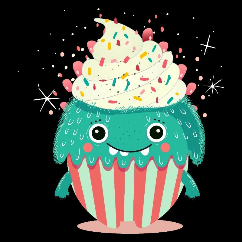 Mignon Cupcake Monster - Mignon et ludique
