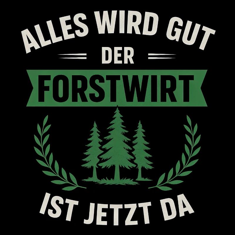Lustiger Forstwirt Spruch